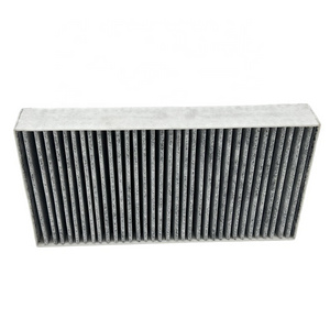 customized 64119163329 paper frame activated carbon panel chemical charcoal air filter elements for air conditioner filters