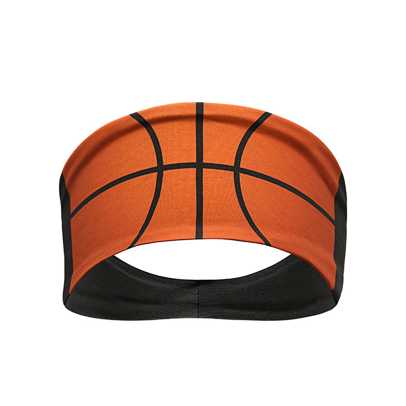 Men Sports Headband Hair Accessories Breathable Elastic Sweatband Football Softball Basketball Baseball Headband for Women