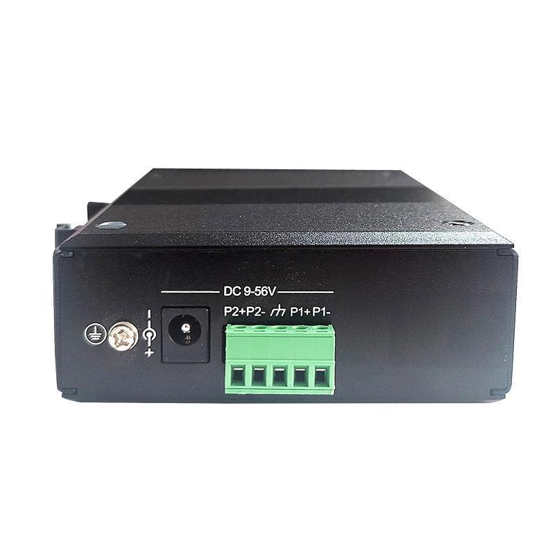 Ethernet Switch Managed Industrial Fiber Optic Switch 6 Port Full Gigabit VLAN SFP Ethernet Network Switch