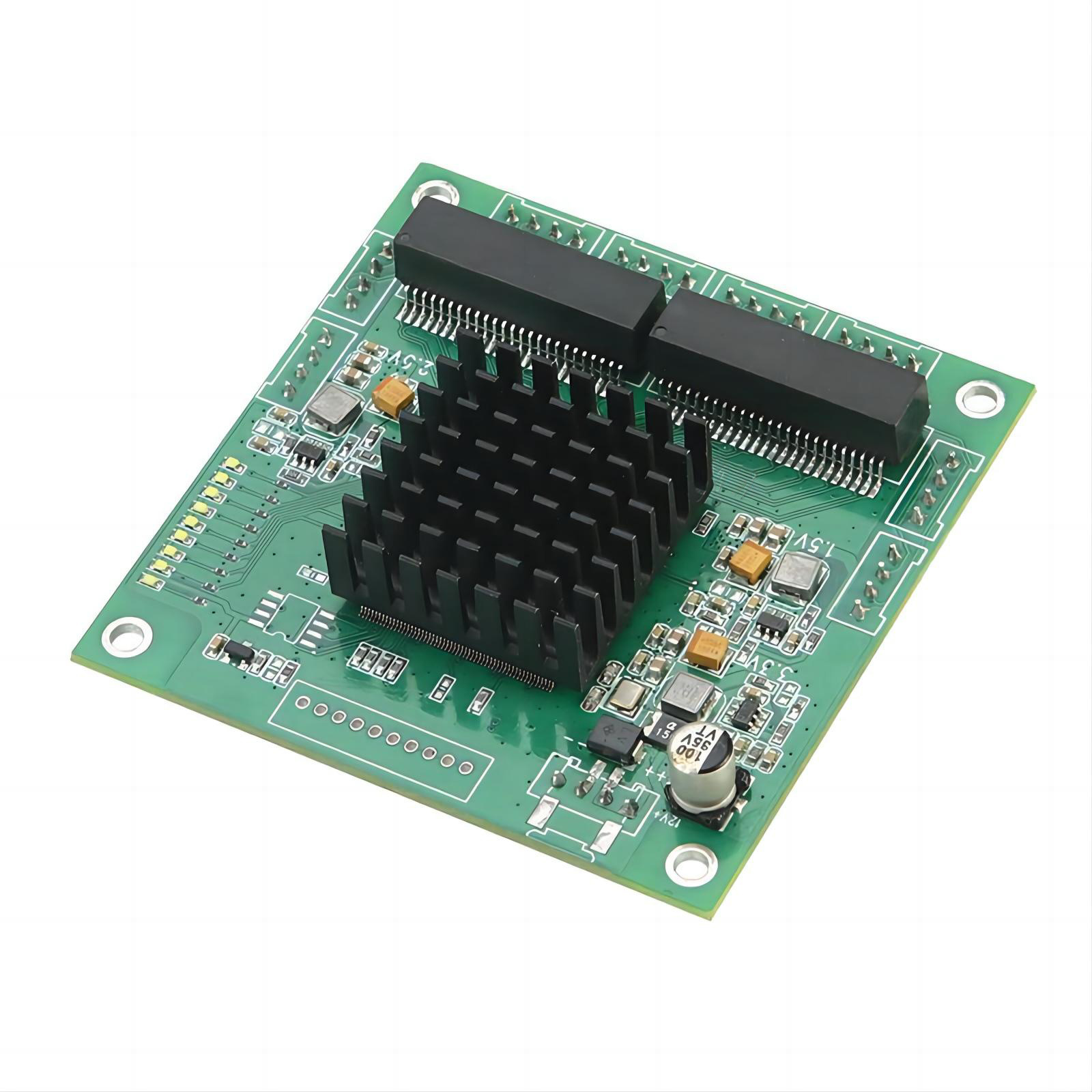 Industrial Ethernet Switch PCB 100Mbps 8 Port Ethernet Switch Module/Board For Work Network Game