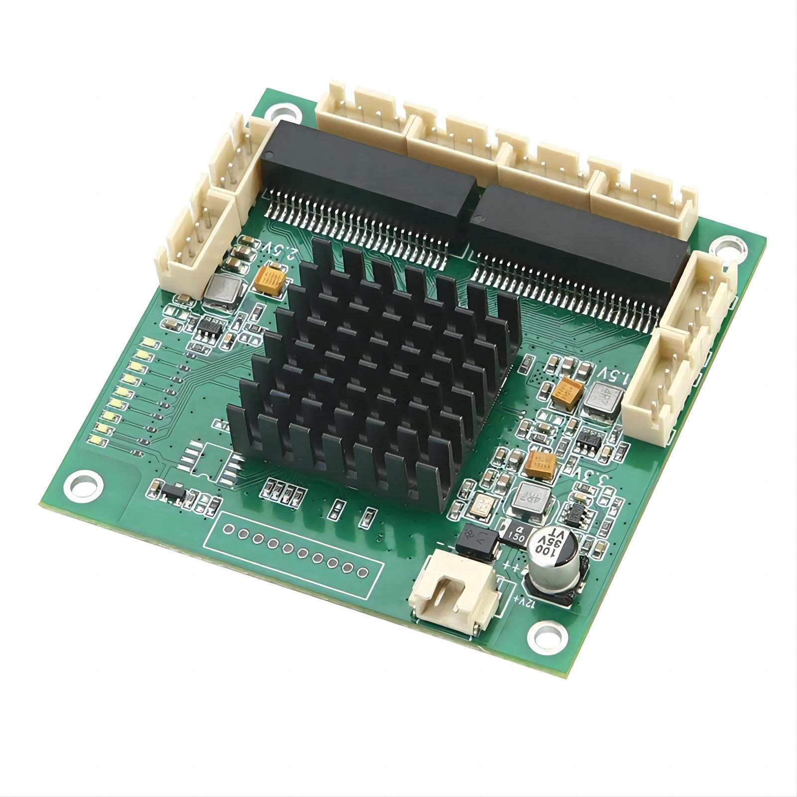 Industrial Ethernet Switch PCB 100Mbps 8 Port Ethernet Switch Module/Board For Work Network Game