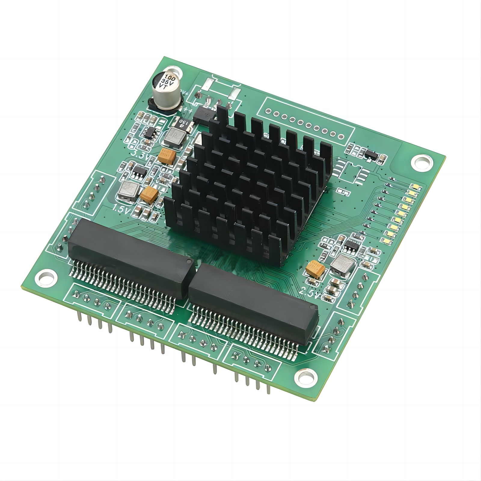 Industrial Ethernet Switch PCB 100Mbps 8 Port Ethernet Switch Module/Board For Work Network Game