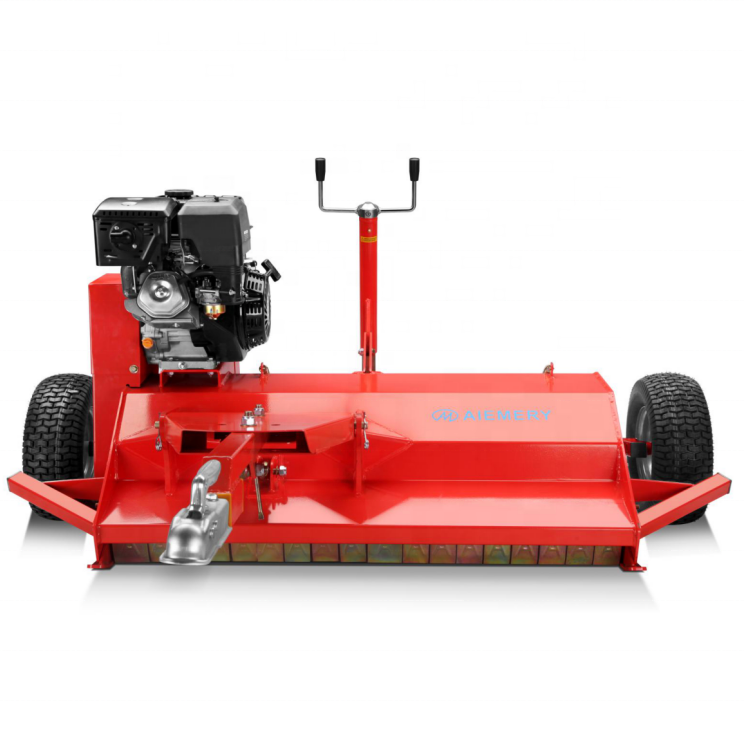 High performance ATV front mounted flail mower