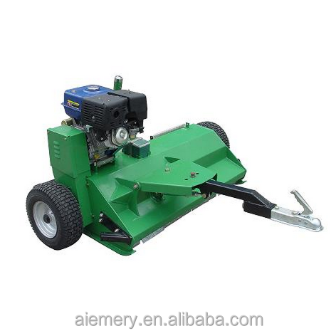 Factory cheap atv towable flail mower with honda motor