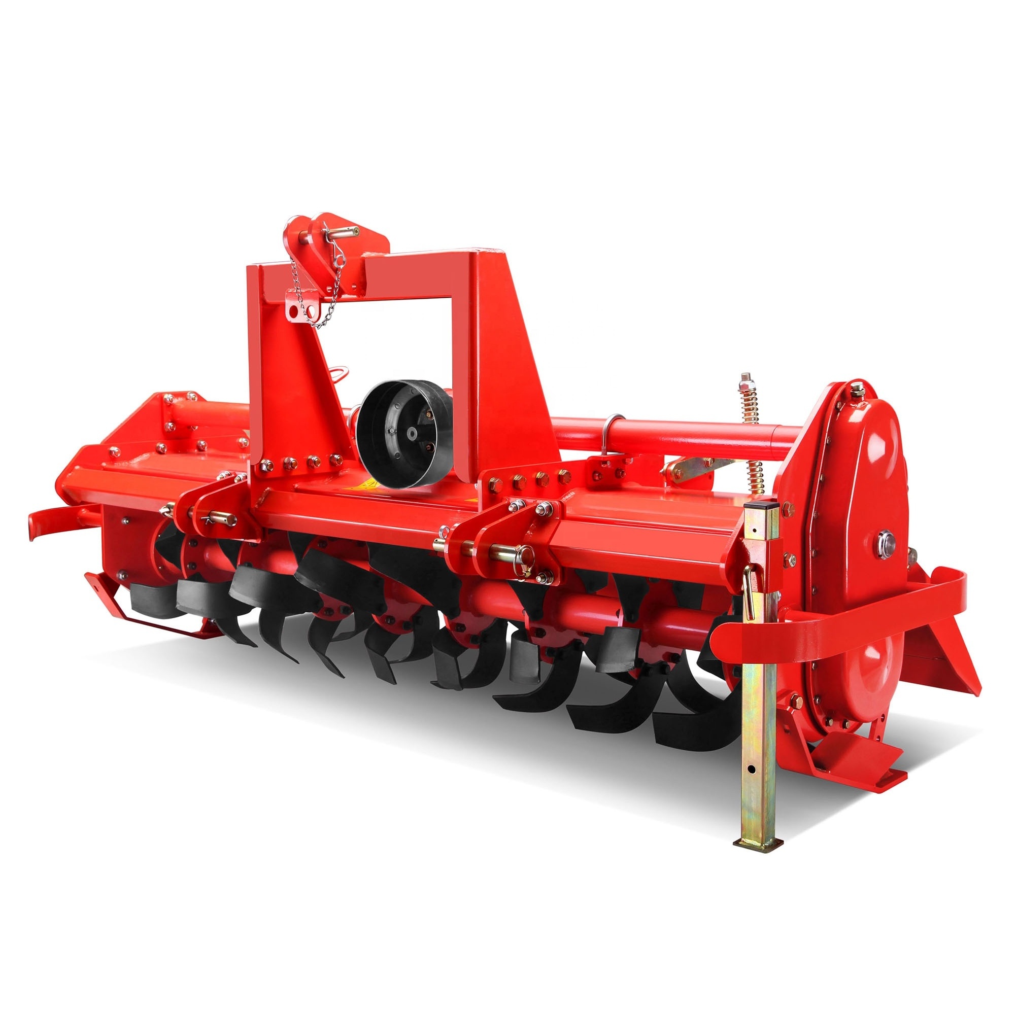 Heavy duty tractor PTO driven LGM180 rotary tiller with flanges and blades for sale