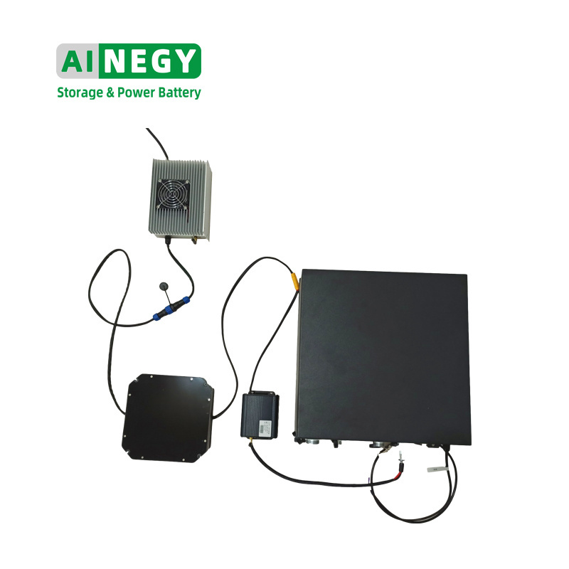 AINEGY  Lithium Battery 42V 60V Wireless Electric Charger for Electrical Batteries Vehicles with Charging Systems