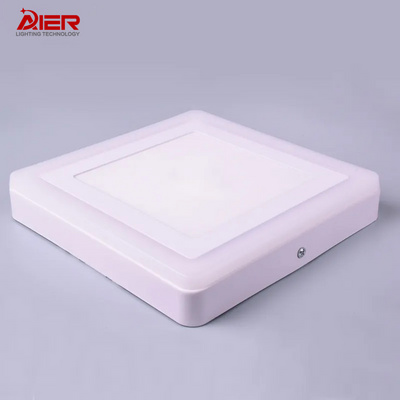 Aier Home Office Modern Square Double Color Ceiling Led Lamp Surface Mounted Led Panel Light