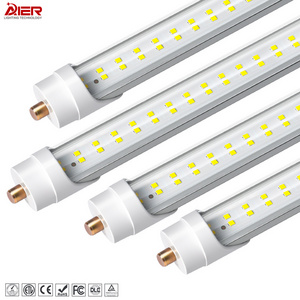 Indoor Lighting Etl Ce Rohs 72w Fa8 Single Pin T8 8ft Led Tube Milky Clear Cover Cool White 6000k 110-277v Wholesale Led  Bulbs