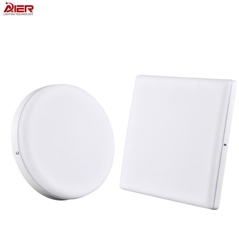 Indoor Lighting 18w 24w 36w 48w Aluminum Surface Mounted Ceiling Lamp Round Frameless Led Panel Light