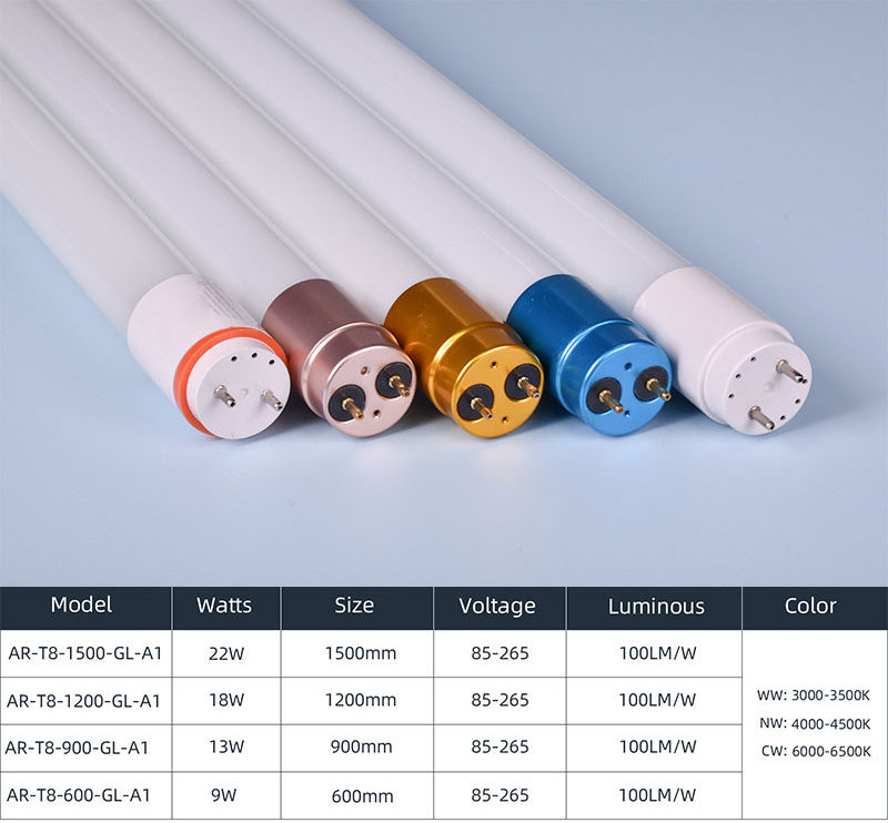 High-Quality Competitive Price Indoor Lighting 4FT G13 T8 Glass Led Tube Light Replacement Fluorescent Tube