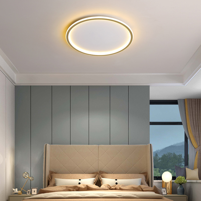 Ultra Thin Modern Minimalist Round New Led Ceiling Lamp For Living Room Bedroom