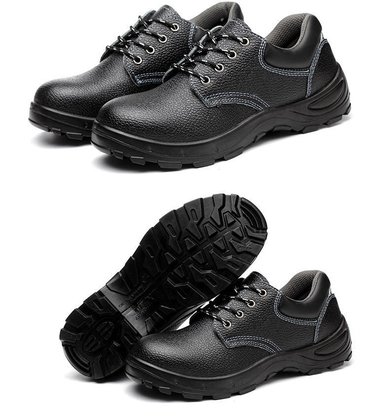 Safety Water Proof Anti Slip Work Shoes Iron Toe Puncture Resistant Men Industry Safety Shoes Boots For Africa Dubai Market