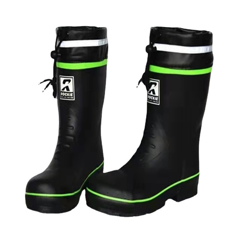 Unisex Safety Rain Boots PVC Good Quality Working Rubber Gum Boots with Steel Toe for Adults Popular Style for Autumn Sale