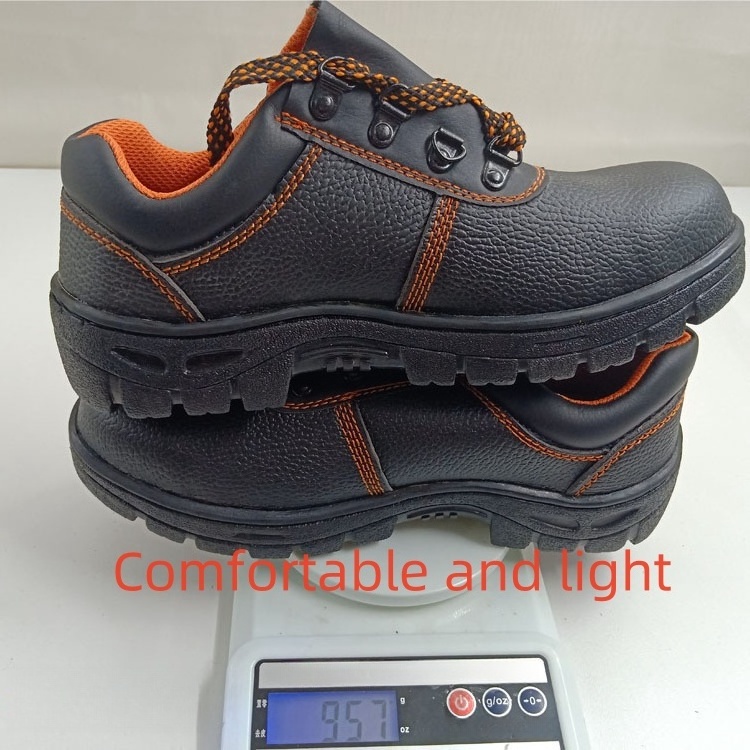 Eti Safety Toe Cap Construction Work Safety Boots Composite Steel Custom Men Leather Unisex  Customized Safety Shoes