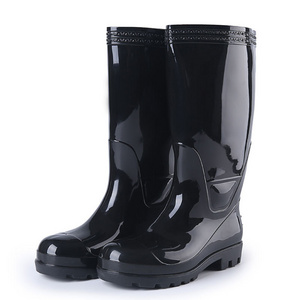 industrial work boots safety footwear men shoes PVC rain boots gum boots waterproof factory