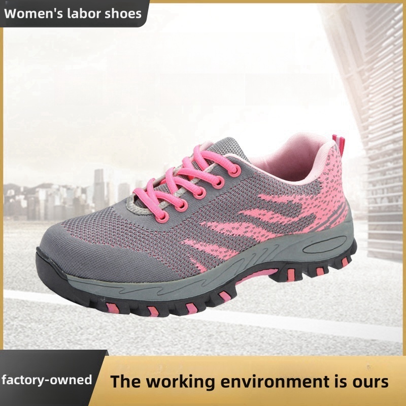 women safety boots high springback steel toe safety shoes for industrial works