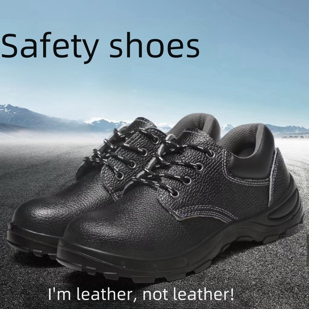 Safety Water Proof Anti Slip Work Shoes Iron Toe Puncture Resistant Men Industry Safety Shoes Boots For Africa Dubai Market