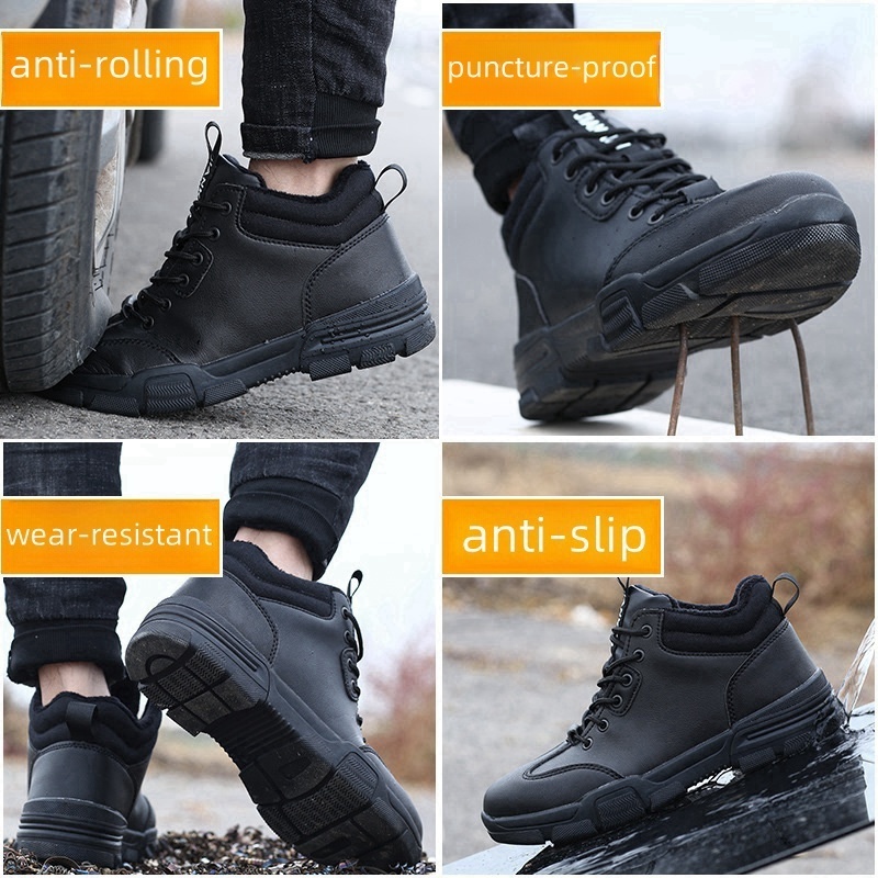 Welding Welder Work Boots Sport Steel Woman Cap Without Lace Waterproof Wanlong Una Unidad U Power Turkey Safety Toe Shoes