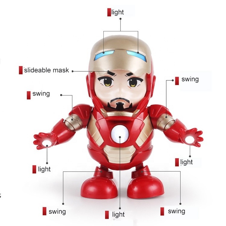 Robots with dancing and music/ Factory  hot  selling Children's Toys Small toy robot/