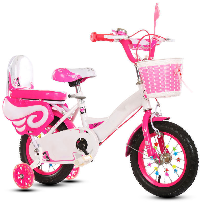 Cheap Baby Quad Bike Boys Girls Aged 3-8 Years Old Kids' Bikes For Sale With Basket Training Wheel