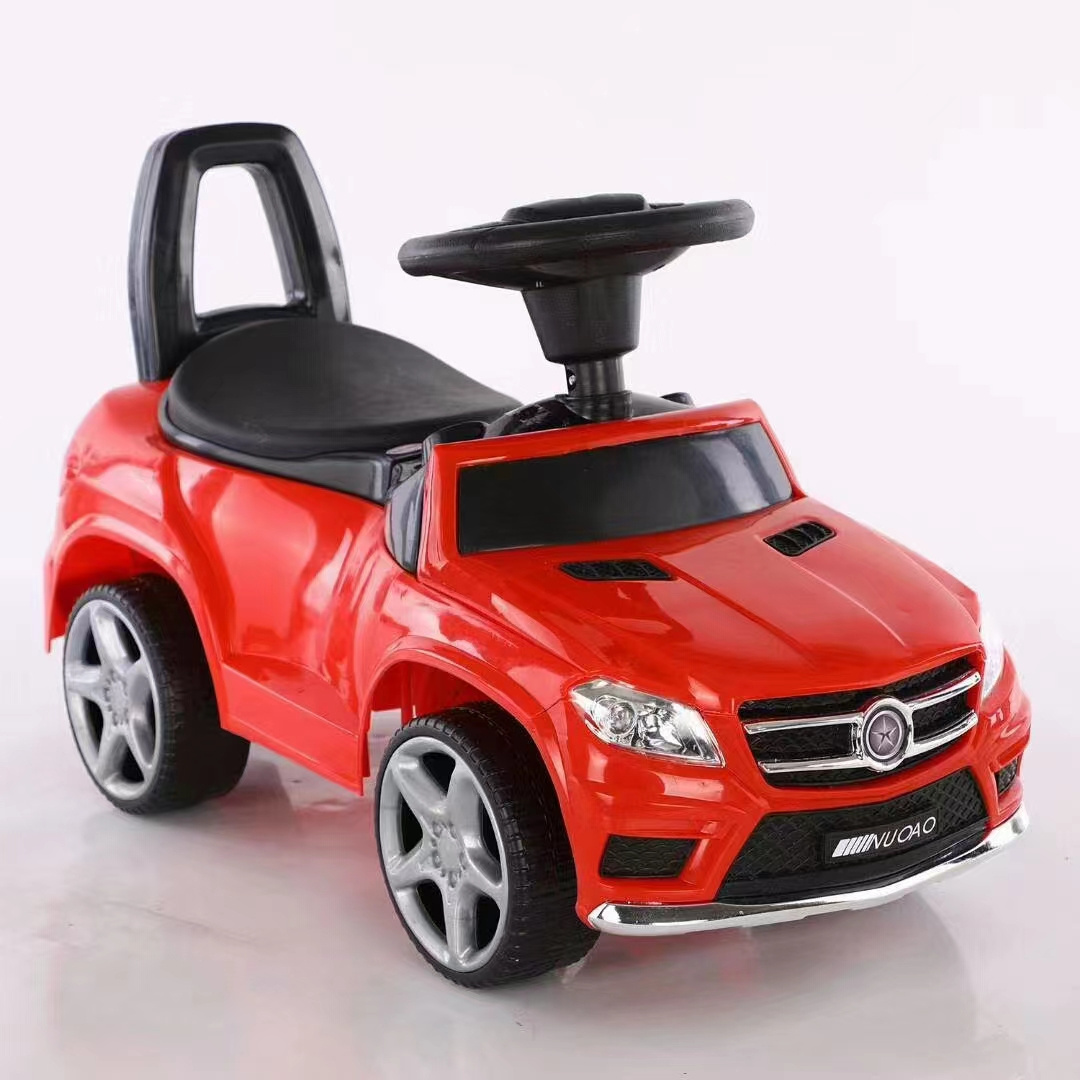 baby ride on car with light and music can add push bar/toy cars for kids baby swing ride on car