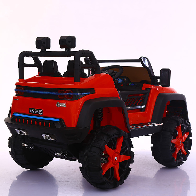 Chinese cheap four wheel electric car for big kids ride on/children four wheeled plastic car