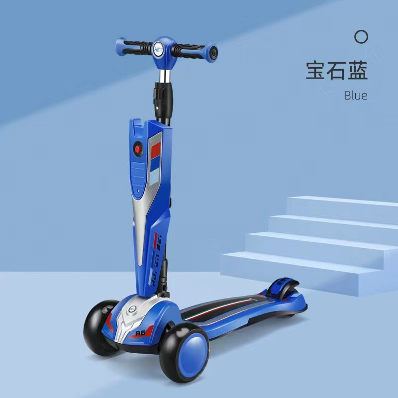 new cheap 6v battery operated girl Children Scooter Three 3 Wheel Sale Kick Kids Electric Scooter for Kids