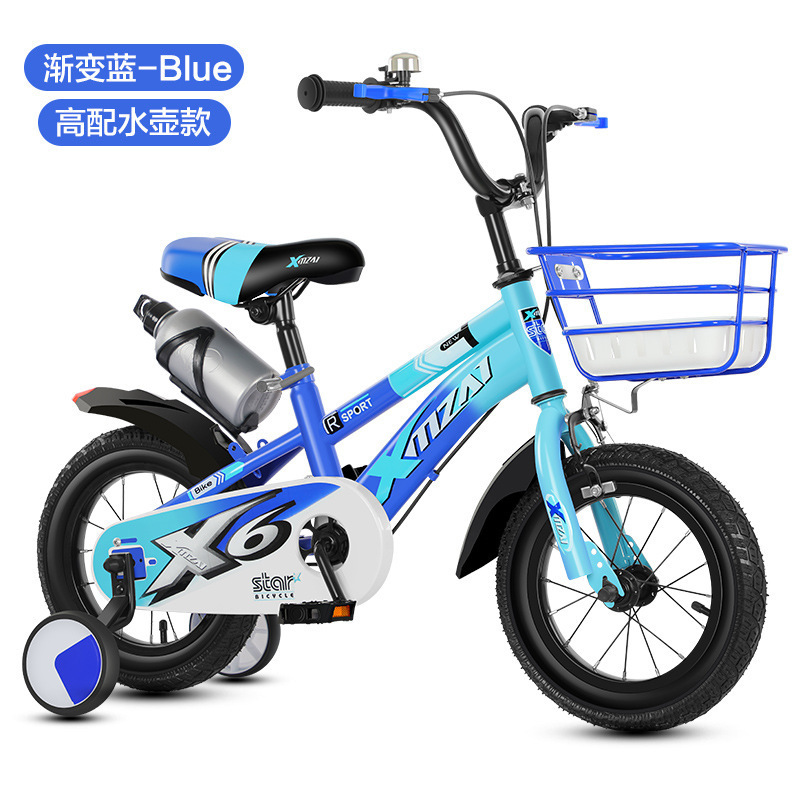 2023 new 12 inch mini bikes for kids outdoor sports cycle with training wheels kids 4 wheel bike