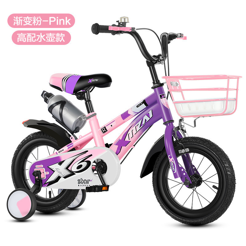 2023 new 12 inch mini bikes for kids outdoor sports cycle with training wheels kids 4 wheel bike