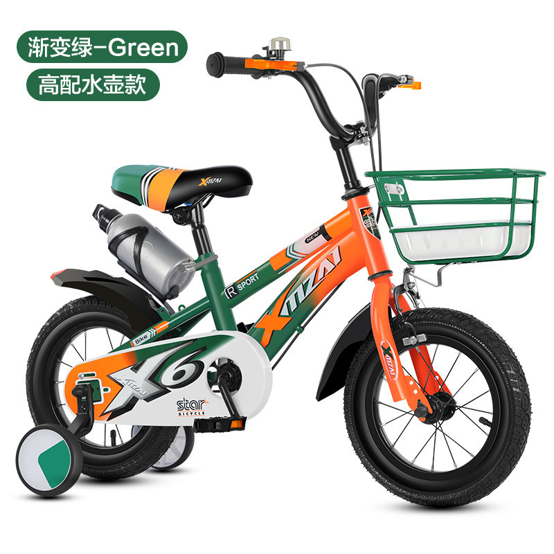 2023 new 12 inch mini bikes for kids outdoor sports cycle with training wheels kids 4 wheel bike