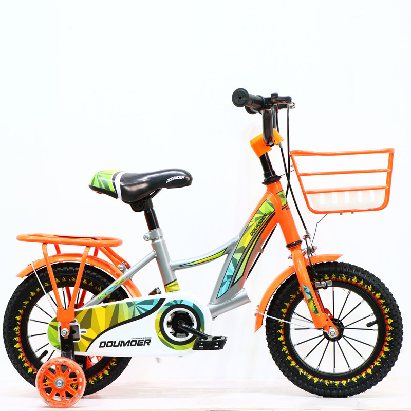 12. 14. 16 inch kids bike with flash training wheel and basket children's bicycle cheap price bike for ride