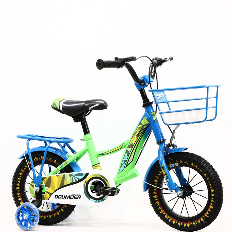 12. 14. 16 inch kids bike with flash training wheel and basket children's bicycle cheap price bike for ride