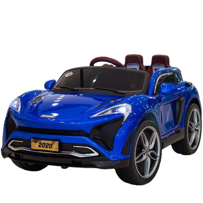 2019    ride on children electric car price / 2 seater kids electric car with light and music /