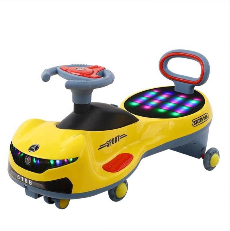 ride on toy kids wiggle car flashlight baby swing car