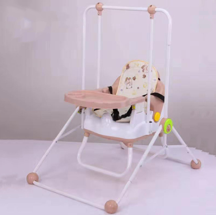 wholesale high-quality folding baby swing feedig rocking  high chair 3