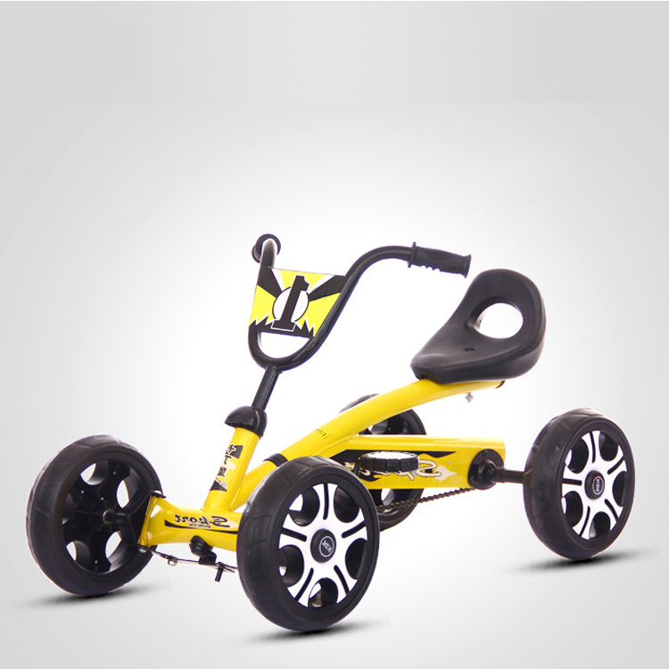 Children's four-wheel go- kart car children's car