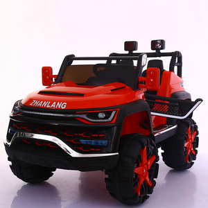 Chinese cheap four wheel electric car for big kids ride on/children four wheeled plastic car