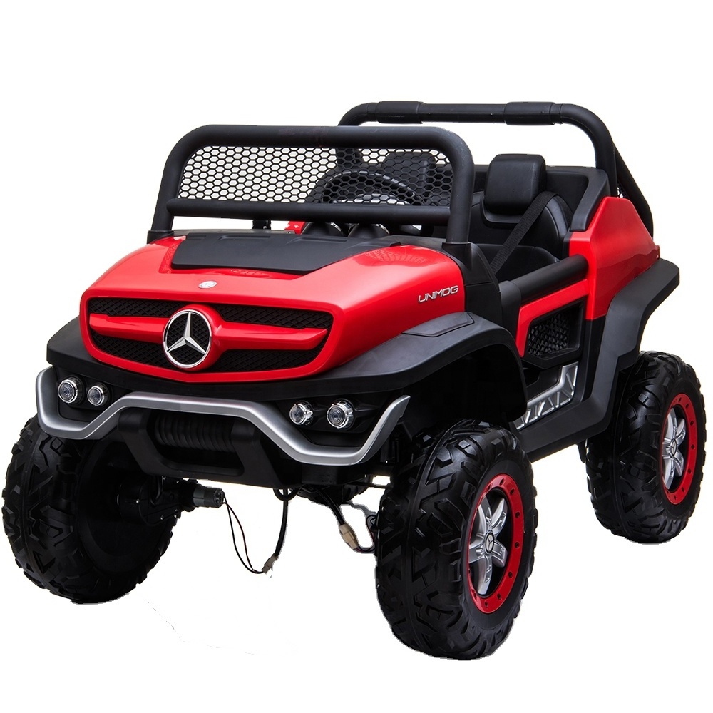 New battery 4X4 off road big size 2 seater licensed 24V 4WD ride on car kids cars toys