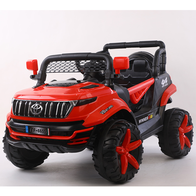 China's suppliers sell 12 V battery-powered for children plastic ride on truck car