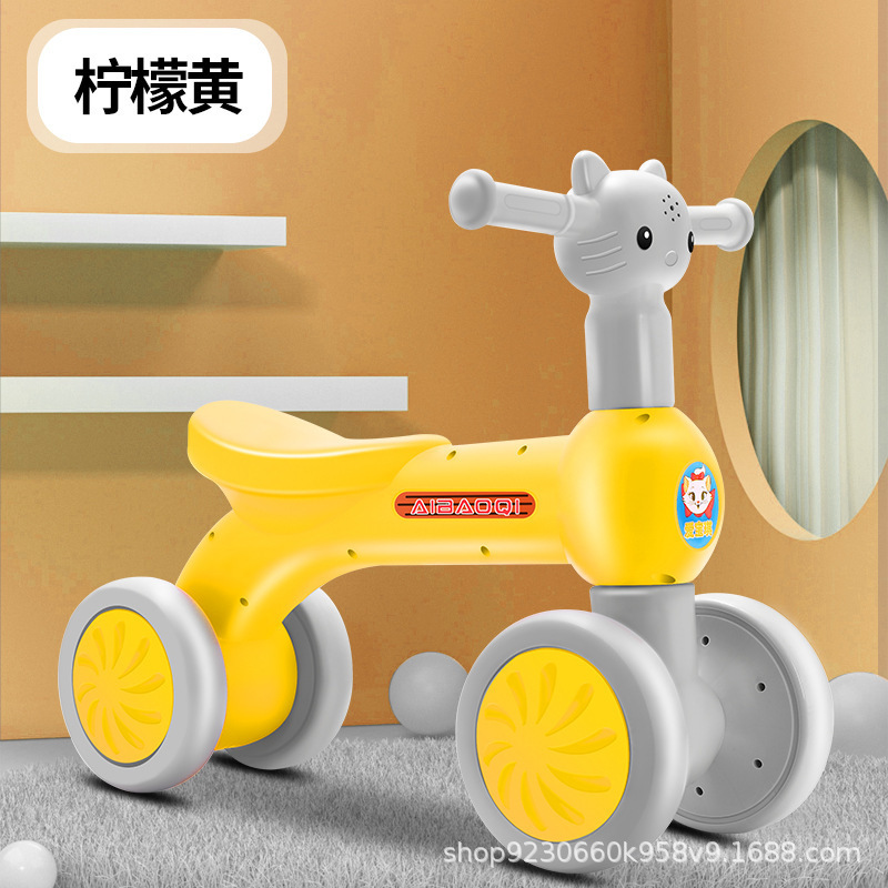 2023  manufacturers direct wholesale plastic baby balance car carriage toys for kids ride-on car child balanced bike