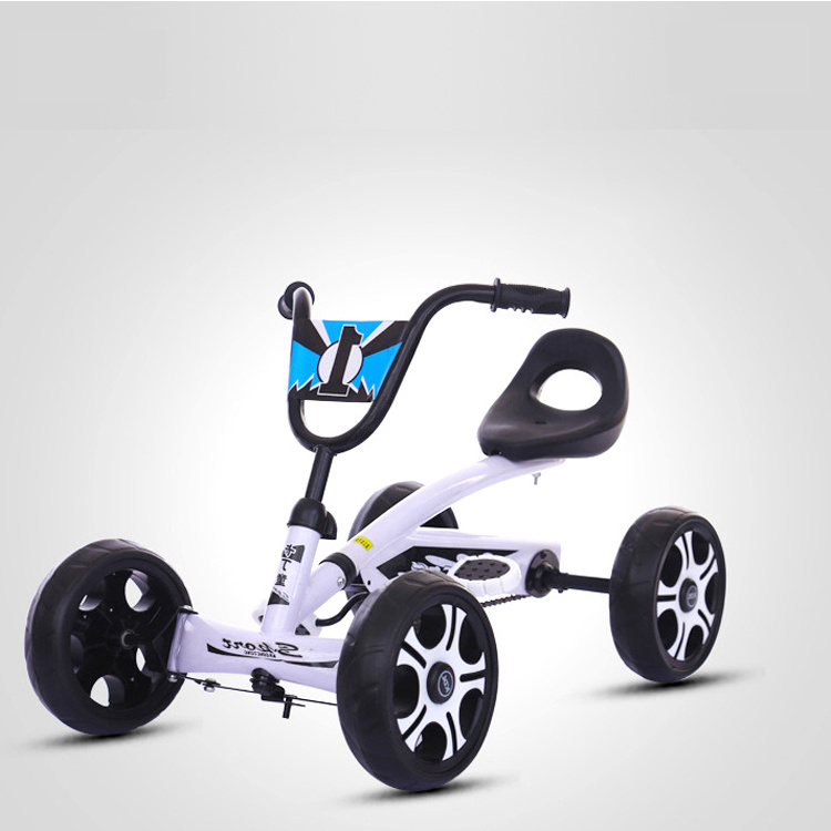 Children's four-wheel go- kart car children's car