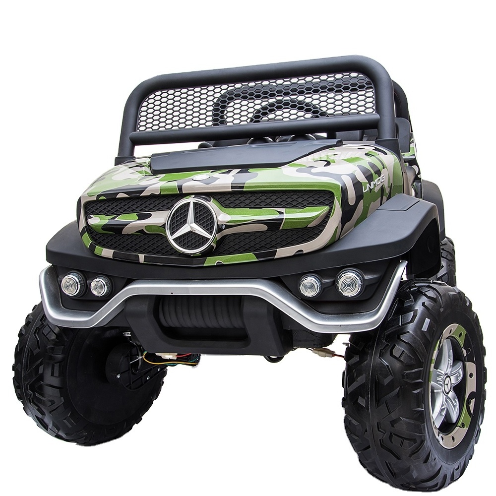 New battery 4X4 off road big size 2 seater licensed 24V 4WD ride on car kids cars toys