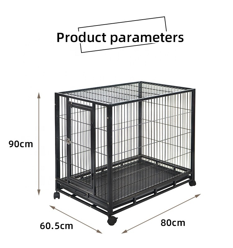 Stainless Steel Kennel Outdoor For Large Dogs Metal big Pet Dog Cage