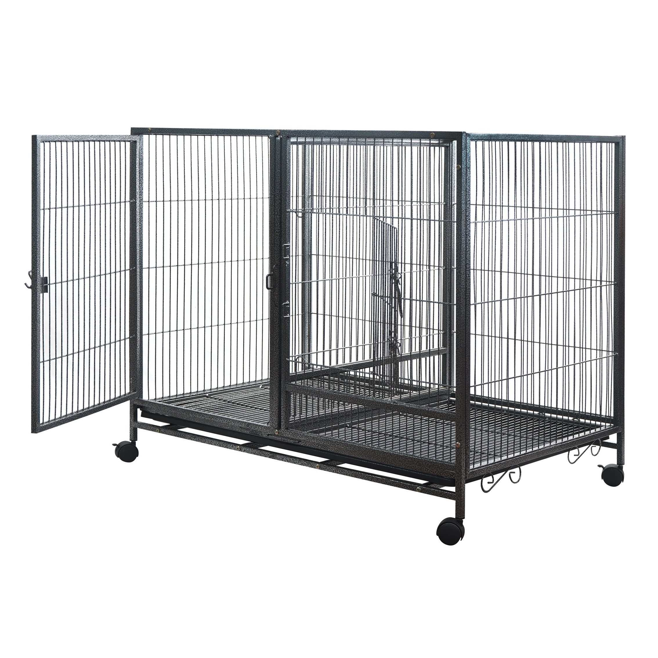 Cheap Stainless Steel Kennel Outdoor Used Large Dog Metal Cage pet cage for sale