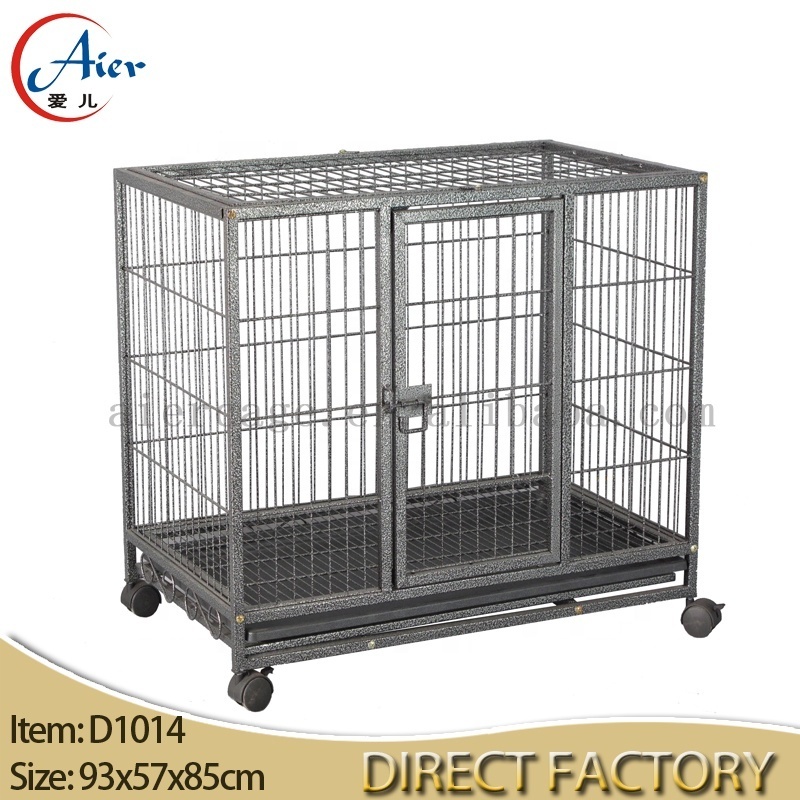 Stainless Steel Kennel Outdoor Used Large Iron Cage Dog Pet