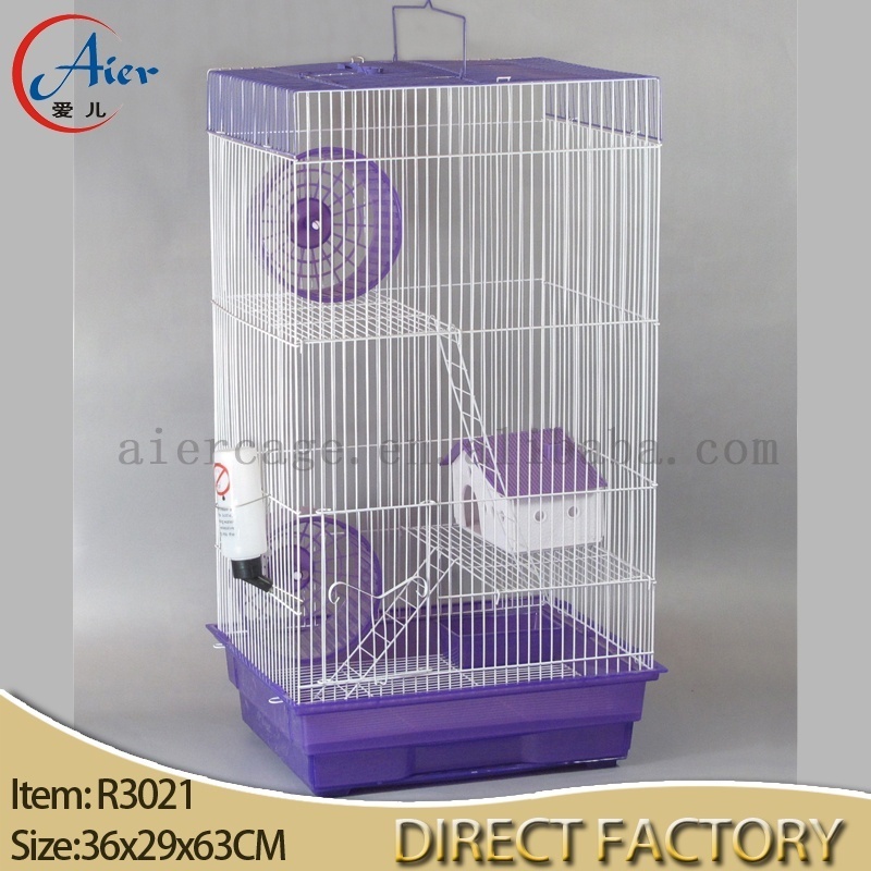 Hamster Cages Wholesale Double Or Three Layer Pet Villa Luxury Suite Cages Houses Sale Factory Supply Big Metal Cage