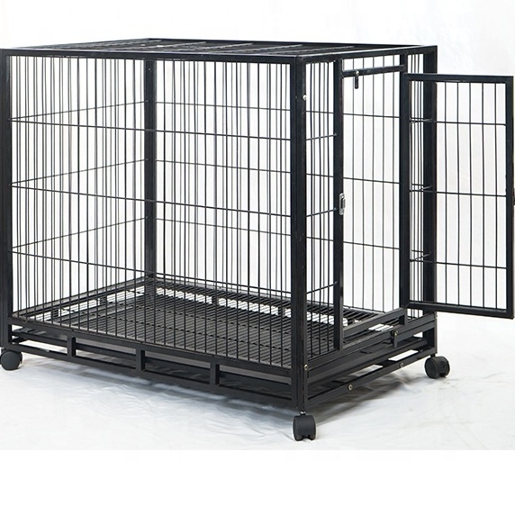 Stainless Steel Kennel Outdoor For Large Dogs Metal big Pet Dog Cage