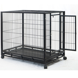 Stainless Steel Kennel Outdoor Used Large Iron Cage Dog Pet