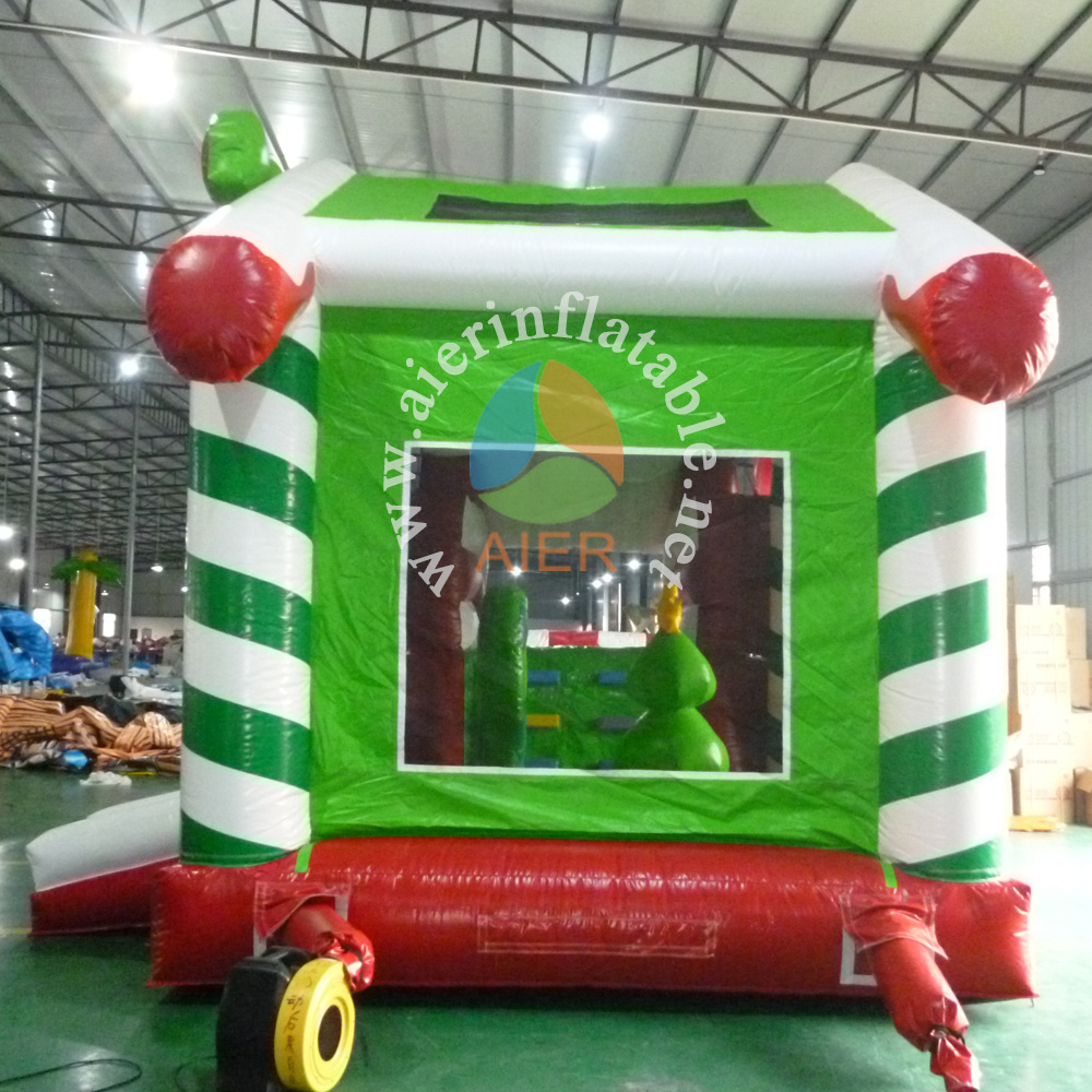 Hot sale Christmas water slide with pool popular inflatable combo party rental