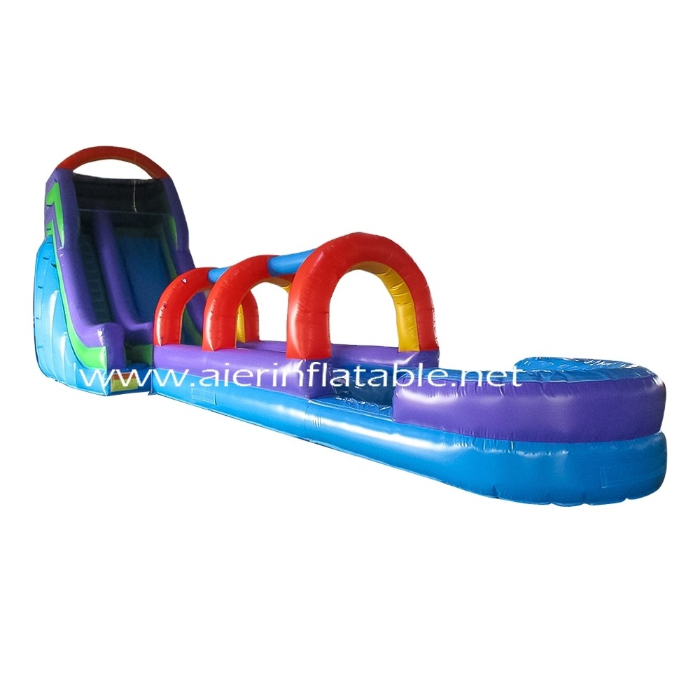 Large Water Slide with Swimming Pool Slide High Quality 56ft Water Slide for Adults and Kids Amusement Park